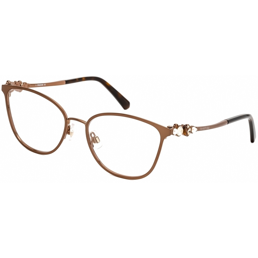 NWT Swarovski SK5368O 049 Matte Square 53mm Eyeglasses